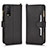 Custodia Portafoglio In Pelle Cover con Supporto BY2 per Vivo Y12s Nero