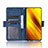 Custodia Portafoglio In Pelle Cover con Supporto BY2 per Xiaomi Poco X3