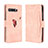 Custodia Portafoglio In Pelle Cover con Supporto BY3 per Asus ROG Phone 3 Rosa