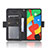 Custodia Portafoglio In Pelle Cover con Supporto BY3 per Google Pixel 4a 5G