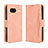 Custodia Portafoglio In Pelle Cover con Supporto BY3 per Google Pixel 8a 5G Rosa