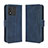 Custodia Portafoglio In Pelle Cover con Supporto BY3 per Huawei Honor X5 Blu