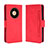 Custodia Portafoglio In Pelle Cover con Supporto BY3 per Huawei Mate 40 Pro Rosso