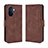 Custodia Portafoglio In Pelle Cover con Supporto BY3 per Huawei Nova Y70