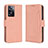 Custodia Portafoglio In Pelle Cover con Supporto BY3 per OnePlus Nord N20 SE Rosa