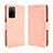 Custodia Portafoglio In Pelle Cover con Supporto BY3 per Oppo A56 5G Rosa