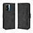 Custodia Portafoglio In Pelle Cover con Supporto BY3 per Oppo A56S 5G Nero