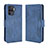 Custodia Portafoglio In Pelle Cover con Supporto BY3 per Oppo A94 4G Blu