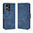 Custodia Portafoglio In Pelle Cover con Supporto BY3 per Oppo F21s Pro 4G Blu