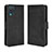 Custodia Portafoglio In Pelle Cover con Supporto BY3 per Samsung Galaxy A12 Nacho Nero