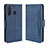 Custodia Portafoglio In Pelle Cover con Supporto BY3 per Samsung Galaxy A21 Blu