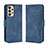 Custodia Portafoglio In Pelle Cover con Supporto BY3 per Samsung Galaxy A23 5G Blu