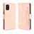 Custodia Portafoglio In Pelle Cover con Supporto BY3 per Samsung Galaxy A31 Rosa