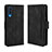 Custodia Portafoglio In Pelle Cover con Supporto BY3 per Samsung Galaxy A50 Nero