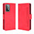 Custodia Portafoglio In Pelle Cover con Supporto BY3 per Samsung Galaxy A52 5G Rosso