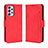 Custodia Portafoglio In Pelle Cover con Supporto BY3 per Samsung Galaxy A53 5G Rosso
