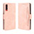 Custodia Portafoglio In Pelle Cover con Supporto BY3 per Samsung Galaxy A70S Rosa