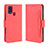 Custodia Portafoglio In Pelle Cover con Supporto BY3 per Samsung Galaxy M21s Rosso