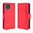 Custodia Portafoglio In Pelle Cover con Supporto BY3 per Samsung Galaxy M62 4G Rosso