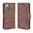 Custodia Portafoglio In Pelle Cover con Supporto BY3 per Samsung Galaxy Note 20 5G Marrone