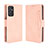 Custodia Portafoglio In Pelle Cover con Supporto BY3 per Samsung Galaxy Quantum2 5G Rosa