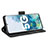 Custodia Portafoglio In Pelle Cover con Supporto BY3 per Samsung Galaxy S20 5G