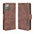 Custodia Portafoglio In Pelle Cover con Supporto BY3 per Samsung Galaxy S20 Lite 5G Marrone