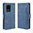 Custodia Portafoglio In Pelle Cover con Supporto BY3 per Samsung Galaxy S20 Ultra 5G Blu