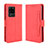 Custodia Portafoglio In Pelle Cover con Supporto BY3 per Samsung Galaxy S20 Ultra 5G Rosso