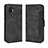 Custodia Portafoglio In Pelle Cover con Supporto BY3 per Samsung Galaxy XCover 6 Pro 5G Nero