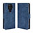 Custodia Portafoglio In Pelle Cover con Supporto BY3 per Sharp Aquos Sense4 Plus Blu