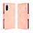 Custodia Portafoglio In Pelle Cover con Supporto BY3 per Sony Xperia 10 III