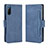 Custodia Portafoglio In Pelle Cover con Supporto BY3 per Sony Xperia L4 Blu