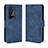 Custodia Portafoglio In Pelle Cover con Supporto BY3 per Vivo X70 Pro+ Plus 5G Blu