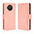 Custodia Portafoglio In Pelle Cover con Supporto BY3 per Xiaomi Mi 10T Lite 5G Rosa