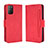 Custodia Portafoglio In Pelle Cover con Supporto BY3 per Xiaomi Poco M3 Rosso