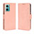 Custodia Portafoglio In Pelle Cover con Supporto BY3 per Xiaomi Redmi 10 5G Rosa