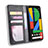 Custodia Portafoglio In Pelle Cover con Supporto BY4 per Google Pixel 4