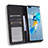Custodia Portafoglio In Pelle Cover con Supporto BY4 per Huawei Mate 40 Pro