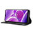 Custodia Portafoglio In Pelle Cover con Supporto BY4 per Nokia C300