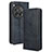 Custodia Portafoglio In Pelle Cover con Supporto BY4 per OnePlus 12R 5G Blu