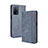 Custodia Portafoglio In Pelle Cover con Supporto BY4 per Oppo A56 5G Blu