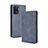 Custodia Portafoglio In Pelle Cover con Supporto BY4 per Oppo A94 4G Blu