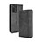 Custodia Portafoglio In Pelle Cover con Supporto BY4 per Oppo A95 4G Nero