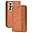 Custodia Portafoglio In Pelle Cover con Supporto BY4 per Oppo Find N 5G