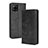 Custodia Portafoglio In Pelle Cover con Supporto BY4 per Samsung Galaxy A42 5G Nero