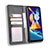 Custodia Portafoglio In Pelle Cover con Supporto BY4 per Samsung Galaxy M11