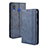 Custodia Portafoglio In Pelle Cover con Supporto BY4 per Samsung Galaxy M20 Blu