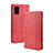 Custodia Portafoglio In Pelle Cover con Supporto BY4 per Samsung Galaxy M40S Rosso