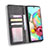 Custodia Portafoglio In Pelle Cover con Supporto BY4 per Samsung Galaxy Note 10 Lite